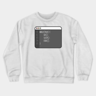 Develop while eat sleep repeat Crewneck Sweatshirt